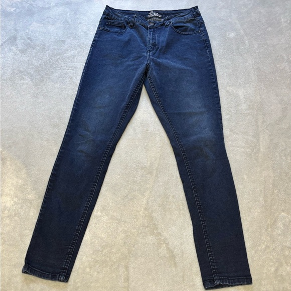 Harlow High Rise Dark Wash Skinny Jeans - Picture 2 of 6